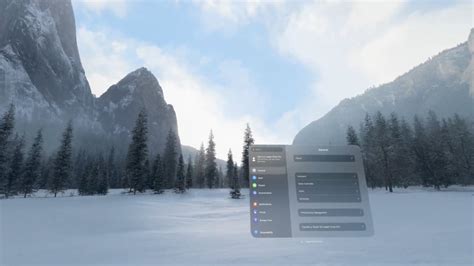 Take A First Look At Vision Pro S 3D Virtual Yosemite Environment