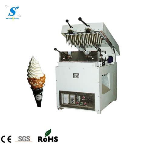 Commercial Different Shape Ice Cream Cone Wafer Machine Ice Cream Cone