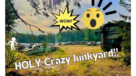 Classic JUNKYARD Exploration In Northern Wisconsin YouTube