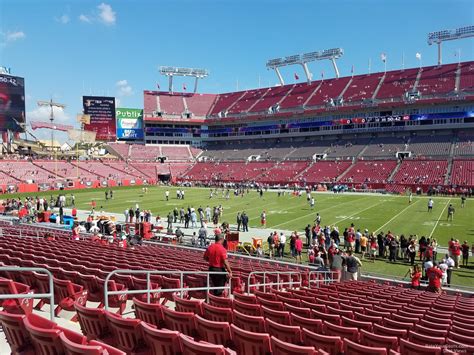 Raymond James Stadium Section 113 Tampa Bay Buccaneers