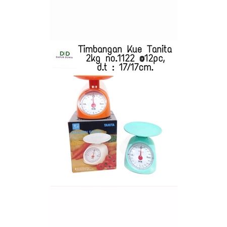 Jual Timbangan Kue Tanita 2kg Shopee Indonesia