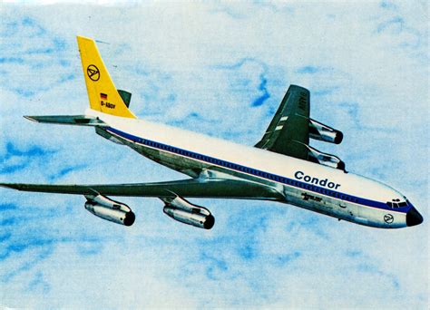 Germany Boeing 707 Condor D Abov 1968 Front Flickr