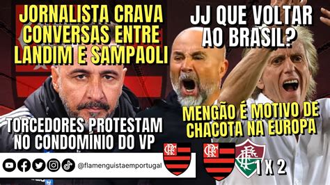 CONVERSAS ENTRE LANDIM E SAMPAOLI JJ QUER VOLTAR PROTESTO POR VP