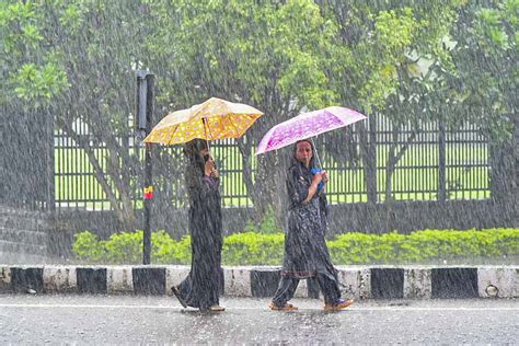 Mumbai Rains Mumbai Receives Heavy Showers Residents Complain Of