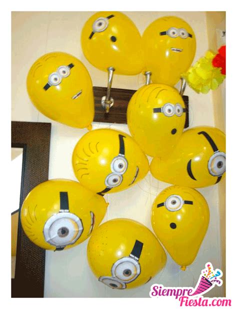 Increíbles Ideas Para Una Fiesta De Cumpleaños De Los Minions De La