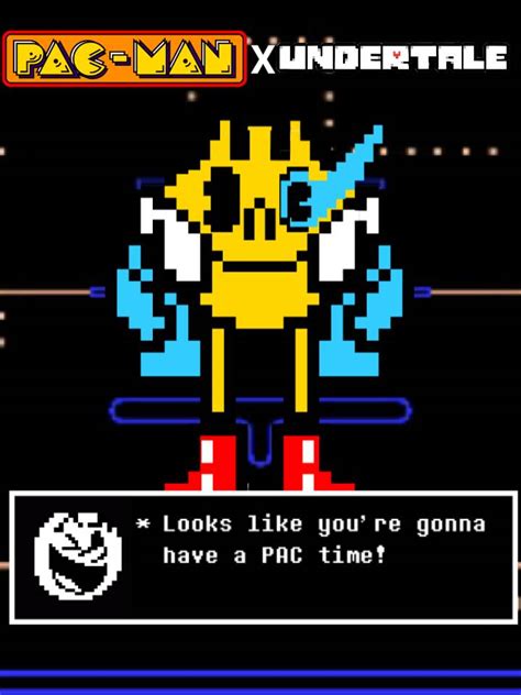 Pac Design 26 Pac Man X Undertale By Supermariomanuel On Deviantart