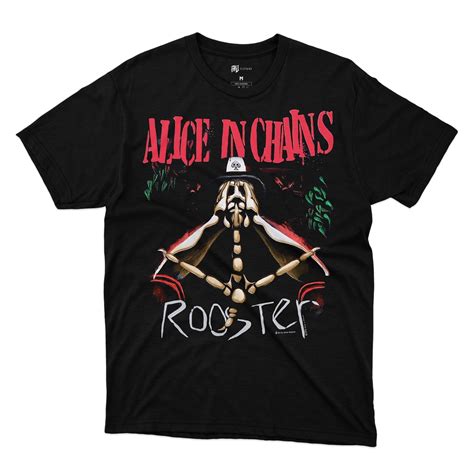 Camiseta Alice In Chains Rooster Dirt Jerry Cantrell Shopee Brasil