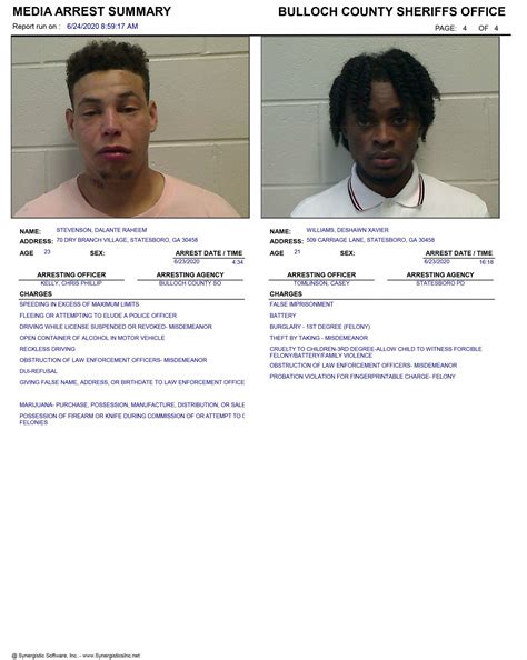 bulloch county crime report 10