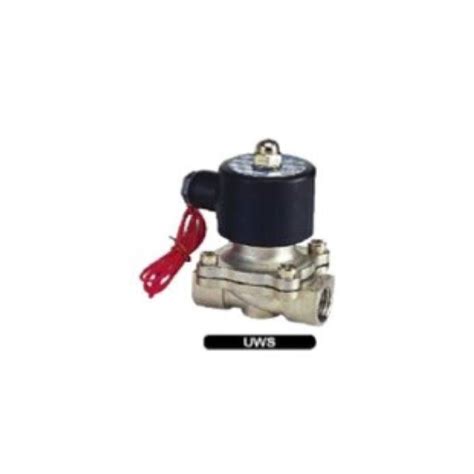 Uws 10 V E7 Valvula Solenoide 38 Acero Inox Asientos Viton 24vac 0 5kg 80grados C