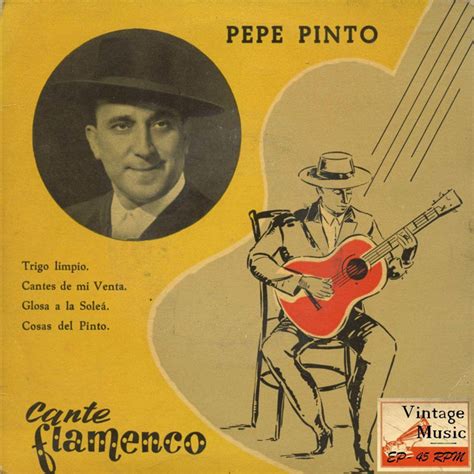 Vintage Flamenco Cante N Eps Collectors Single By Pepe Pinto