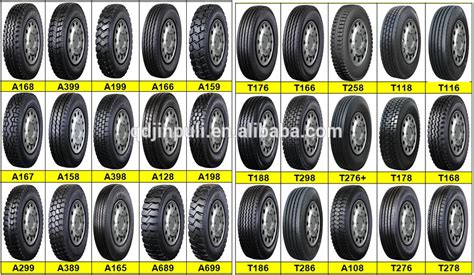 Light truck tire sizes chart