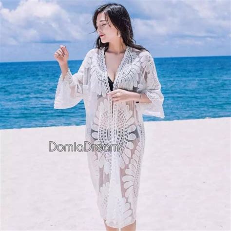 Jual Outer Sunflower Pantai Luaran Bikini Baju Renang Shopee Indonesia