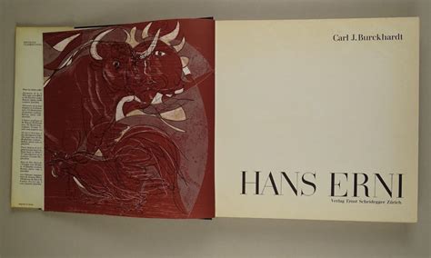 Hans Erni Original Zeichnung In Buch Original Lithos Kaufen Auf