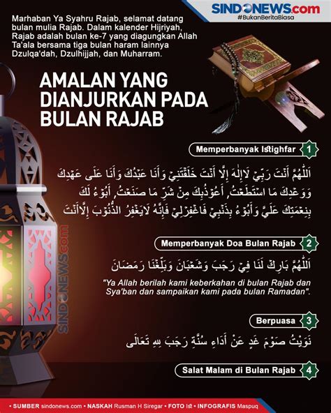 Amalan Di Bulan Rajab