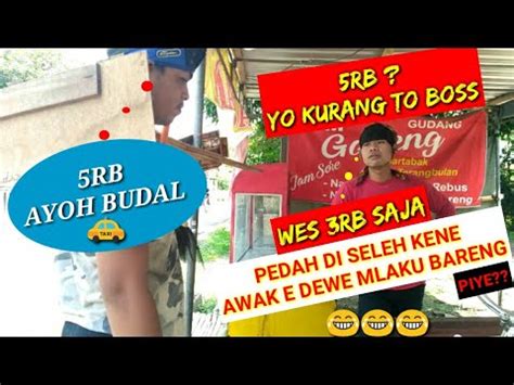 CERITA KEHIDUPAN TARJO Part 12 Penumpang Ojek Ruwet Tenan PEEHHH