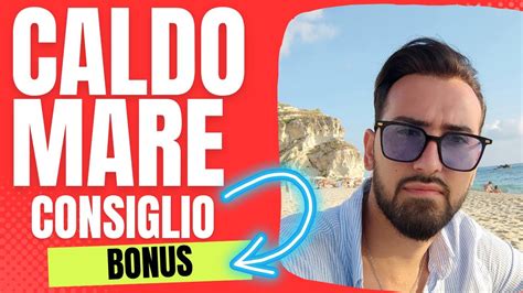 Patch Cutanea Affrontare Mare E Caldo Estivo Youtube