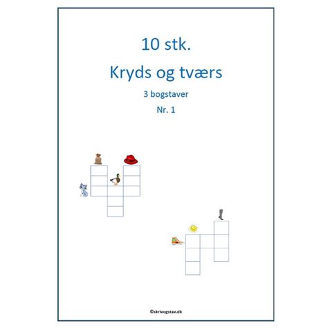 Stk Kryds Og Tv Rs Med Bogstaver Nr Bubbleminds