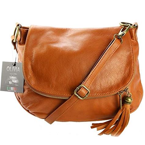 Sac Bandouli Re Cuir Marron Cognac Palerme Femme N Prix Web