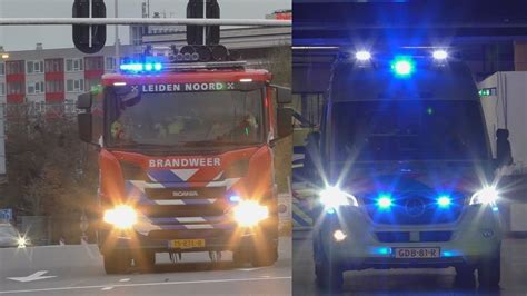 E Horn WigWag Brandweer En Ambulance Rijopleiding Met Spoed In