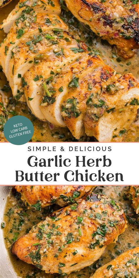 Garlic Herb Butter Chicken Artofit