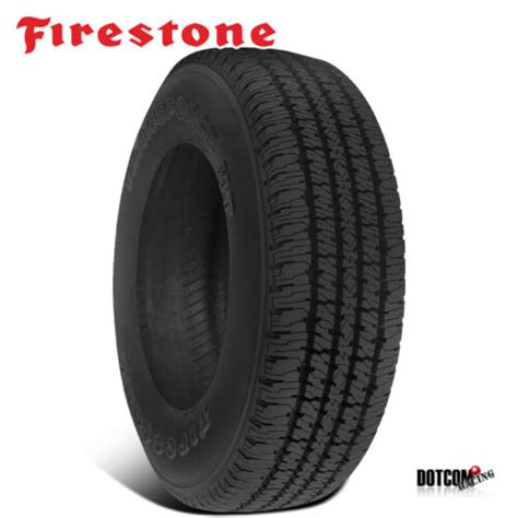 1 X Firestone Transforce Ht 24575r17 121r All Season Performance Tires