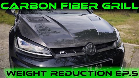 Hp Golf R Carbon Fiber Grill Install And Result How To Remove