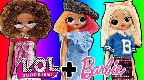 Lol Omg Barbie Kiyafetler Yle Komb N Challenge L O L S Rpr Z Barb E