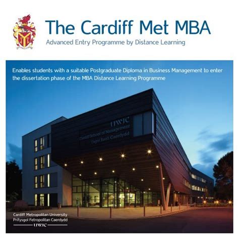 The Cardiff Met Mba Cardiff Metropolitan University