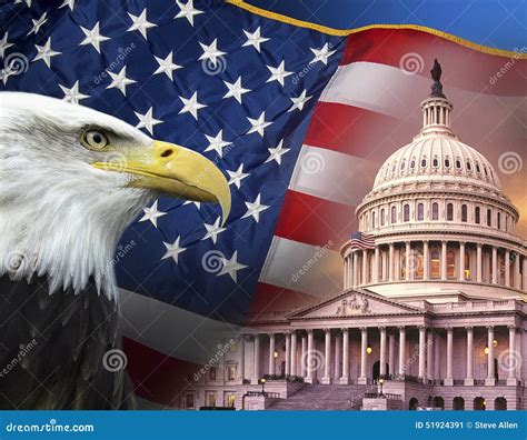 United States Of America Patriotic Symbols Stock Photo Image 51924391