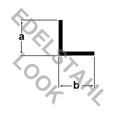 €543m Alu Winkel 30x30x2 Mm Edelstahl Look 2 Meter Eloxiert