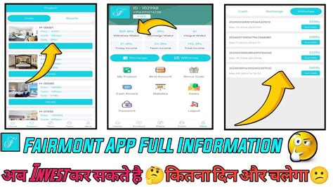 Fairmont App Se Paise Kaise Kamaye Fairmont App Full Information