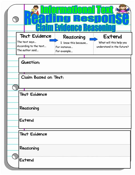 Claim Evidence Reasoning Fact Sheet