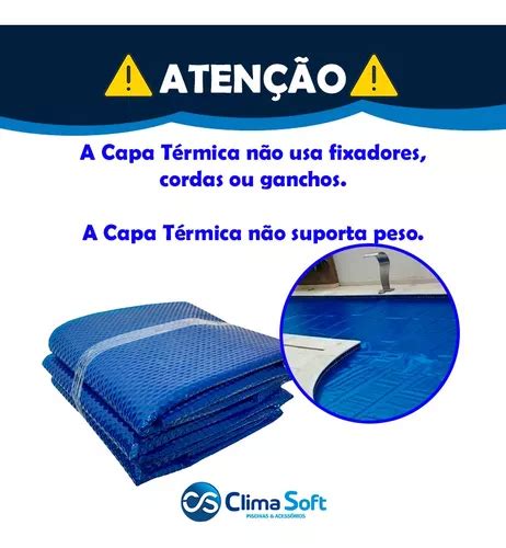 Capa Bolha Manta T Rmica Para Piscinas X Aquecimento Venda Em