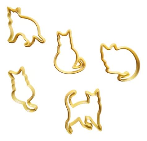 Cortantes Para Galletitas Porcelana Fria Gatos X En Venta En Lomas De