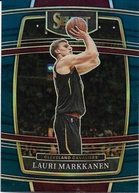 LAURI MARKKANEN 2021 22 Panini Select Concourse Prizm 90 Cleveland