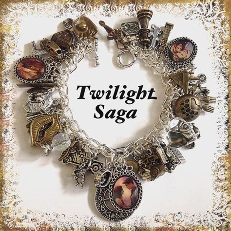 Twilight Saga Jewelry Charm Bracelet Edward By Princessofscraps 3699