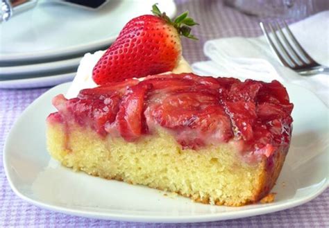 La Recette Facile De G Teau Renvers Aux Fraises