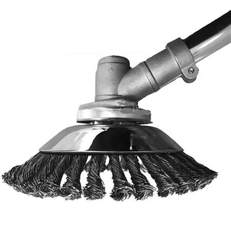 Нож для садового инструмента Насадка Бензокосы Щетка для тротуарной ...