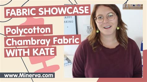 Learn How To Work With Polycotton Chambray Fabric Youtube