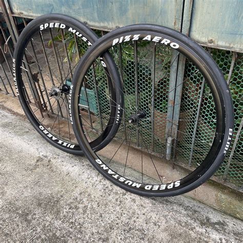 Pizz Aero Speed Mustang Wheel Set Fixed Gear On Carousell