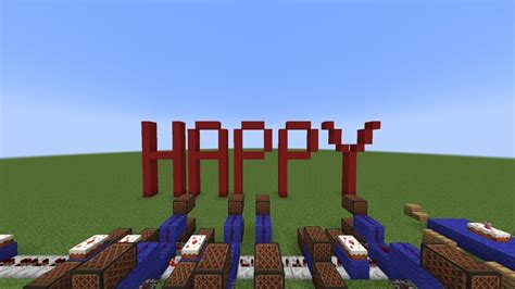 Happy Birthday Minecraft Map