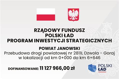 Rządowy Fundusz Polski Ład Program Inwestycji Strategicznych Powiat