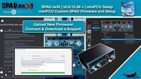 MSFS SPAD NeXt V0 9 15 MiniFCU Setup YouTube