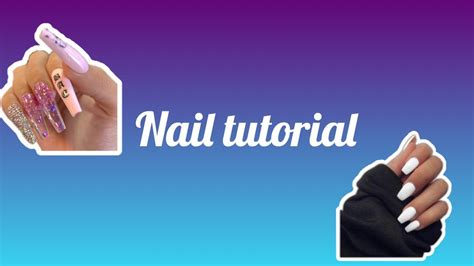 My First Videonail Tutorial Youtube