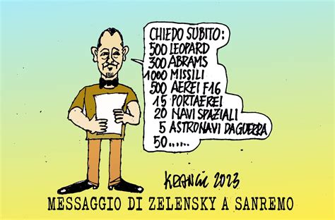 Niente Presenza In Video Di Zelensky A Sanremo Alfio Krancic Blog