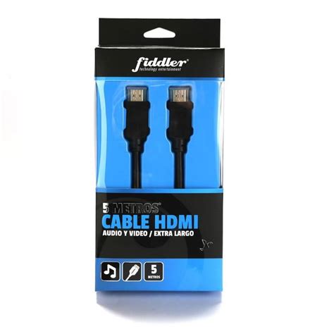 Cable Hdmi Fiddler Conector Gold Largo M Sp Digital