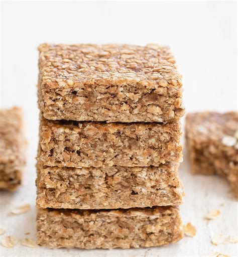 3 Ingredient Oatmeal Bars No Flour Eggs Refined Sugar Or Butter Kirbie S Cravings