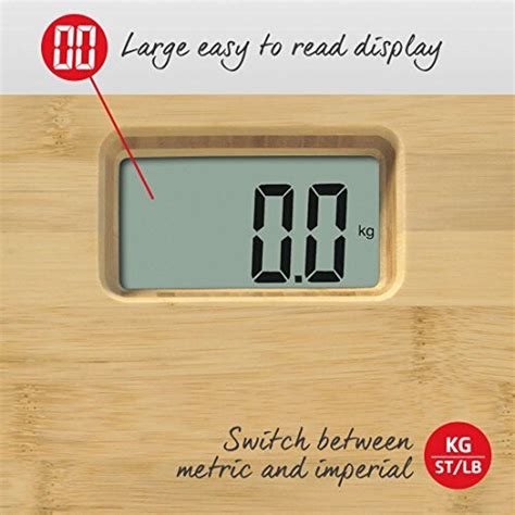 Salter Digital Bathroom Scales Electronic Body Weighing Metric Kg