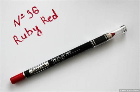 Карандаш для губ IsaDora Perfect Lipliner в оттенке №36 Ruby Red ...