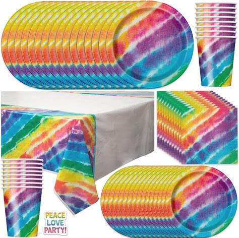 Amazon Tie Dye Birthday Party Supplies Tie Dye Party Supplies